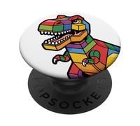 Master Builder Mattoni Blocchi Gioca Giocattoli Dinosauro PopSockets PopGrip Adesivo