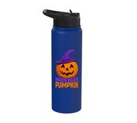 Master Builder Zucca Strega Mattoni Builder Halloween Kid Stainless Steel Insulated Water Bottle