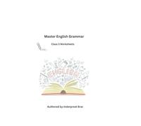 Master English Grammar (Class 3 Worksheets)