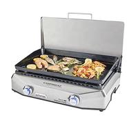 Campingaz Plancha Master EX, 2 Bruciatori Blue Flame in acciaio inox, Barbecue a