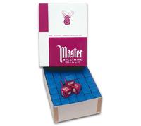 Master Gesso 144 Pezzo Blu, Gessetto da Biliardo 1 Massa