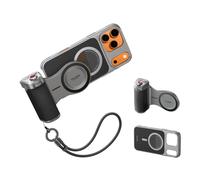 Master Grip Kit per iPhone 17 Pro Max,Impugnatura Grip per iPhone 17 pro Max,Integrata 3200 mAh Batteria, Ricarica Wireless, Custodia in Grafene,Camera Grip Smartphone