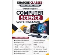 MASTER GUIDE FOR COMPUTER SCIENCE COMPETITIVE EXAMS: Complete Theory and 3000+ MCQ for Computer Awareness, Programming, Networking, Operating System, ... Job Competitive Exams including SSC, Banking