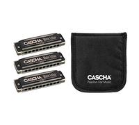 Master Harmonica Pack 3 (C-G-A), 3 armoniche a bocca con custodia