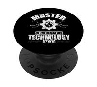 Master in tecnologia dell'informazione e sicurezza dei sistemi di rete PopSockets PopGrip Adesivo