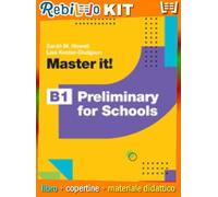 MASTER IT! - VOLUME B1 PRELIMINARY FOR SCHOOLS (LDM) (9788808899804) - Libro Scolastico + Materiale Didattico