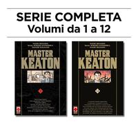 Master Keaton 1/12 - Ristampa - Serie Completa - Panini Comics - Italiano