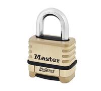 Master Lock 1175D - Lucchetto a combinazione resettabile, in ottone