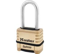 Master Lock 1175LHSS ProSeries Lucchetto con combinazione personalizzata, larghezza 2-1/4"""" in ottone