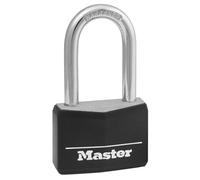 Master Lock 141DLF - Lucchetto con chiave, nero, confezione da 1