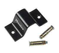 Master Lock 1489EURDAT Ancoraggio in Acciaio de Bicicleta o Moto, Nero, 16x8 cm