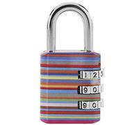 Master Lock 1509EURDAST Lucchetto con Combinazione con Stampe, Design Casuale, 6,2 x 3,2 x 1,4 cm