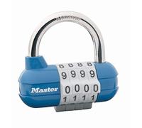 Master Lock 1523EURD Lucchetto con Combinazione, Colore Casuale, 5,9 x 6,4 x 2,6 cm