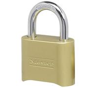 Master Lock 175 - Lucchetto a combinazione, finitura in ottone