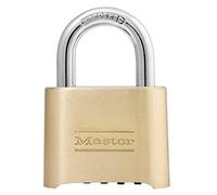 Master Lock 175 Lucchetto in ottone a combinazione resettabile largo 5,1 cm