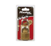 Master Lock Ottone Massiccio 40mm Lucchetto 4-Pin - Chiave Uguale X 2 MLK140T