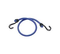 Master Lock 3017EURDAT Cavi Elastici con Ganci Corda 120 cm, Gancio Invertito Adatto per Giardinaggio, Trasporto, Trasloco, Campeggio, Blu