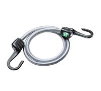 Master Lock 3034EURDAT Cavi Elastici con Ganci Rinforzati Corda 80 cm Gancio in Acciaio Adatto per Giardinaggio, Trasporto, Trasloco, Campeggio, Grigio