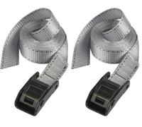 Master Lock 3112EURDAT Cinghia di fissaggio, Grigio, 5 m x 25 mm (Confezione da 2)