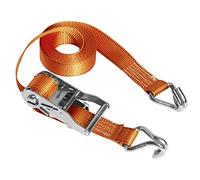 Master Lock 3211EURDAT Cinghia di Fissaggio con J, Arancio, 4.5 m x 35 mm