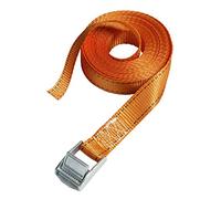 Master Lock 3212EURDAT Cinghia con Fibbia in Zama, Arancio, 5 m x 25 mm