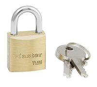 Master Lock 4120KA-213 Lucchetto con Chiavi in Ottone, Oro, 3.4 x 2 x 1 cm