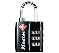 Master Lock 4680DBLK TSA set your own combination accettato 24-pack, nero, pezzo, 4680DBLK