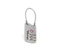 Master Lock 4688EURD Lucchetto per bagagli in alluminio approvato dalla TSA, Colore casuale, 8.2 x 3 x 1.4 cm