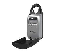 Master Lock 5420EC Imposta la Tua Scatola di Serratura Portatile con Combinazione con Anello Regolabile, Nero, 6 Key Capacity