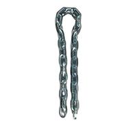 Master Lock 8021EURD Catena in Acciaio Cementato Rivestimento Vinile, Trasparente, 2 m