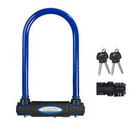 Master Lock 8195EURDPROCOLB Catena Bici U, Chiave, Supporto per il Trasporto, Certificato Antifurto, Ottimo per Bicicletta Elettrica, da corsa