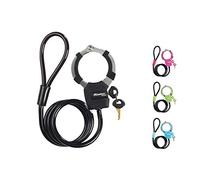 MASTER LOCK 8275EURDPRO Antifurto per Bicicletta, Cavo e Manette, colori assortiti