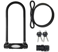 Master Lock 8285EURDPRO Lucchetto ad arco (forma U) Nero Lucchetto a chiave