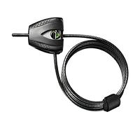 Master Lock 11, Cavo Regolabile Antifurto da 30 cm a 1.8 m, Python, Ottimo per Strumenti, Attrezzature Sportive, Mobili da Giardino Unisex Adulto, Nero, 1.80 m