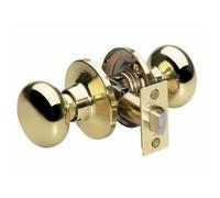 Master Lock BCO0403 Pomolo per porta di passaggio in ottone lucido