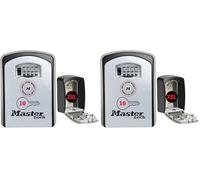 Master Lock Cassaforte per Chiavi [Extra Large] [Montaggio a Parete] - 5403EURD - Casseta di Sicurezza per Chiavi (Confezione da 2)
