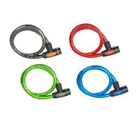 1m X 18mm Blindato Cavo Chiave Bicicletta Blocco, Colori Assortiti - 8228EURDPRO