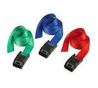 Master Lock Chiusura Cinturino con Metallo Fibbia, Colorato 2.5m 150kg (Pacco 2)