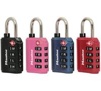 MASTER LOCK CO - 1-3/8-Inch TSA Word Luggage Lock With 4 Letter Dials