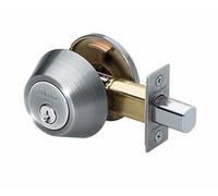 Master Lock DSO0615 - Chiavistello monocilindro, in nichel satinato