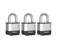 Master Lock Elite Lucchetto Laminato 45mm Catena 25mm Confezione da 3 MLKPK1TRI