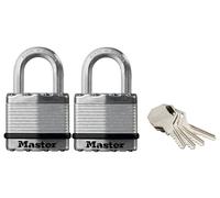Master Lock Excell™ Laminato Acciaio 45mm Lucchetto - 24mm Chiave Uguale X