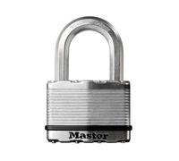 Master Lock Excell™ Lucchetto In Acciaio Laminato 50Mm 4-Pin - 25Mm Gancio MLKM5