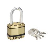 Master Lock Excell™ Lucchetto In Ottone 45Mm 4-Pin - 38Mm Gancio MLKM1BLF