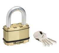 Master Lock Excell™ Lucchetto In Ottone 64Mm 5-Pin - 38Mm Gancio MLKM15BLF