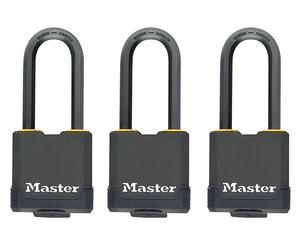 Master Lock Excell™ Tempo Resistente 45mm Lucchetto 4-Pin- Chiave Uguale X 3