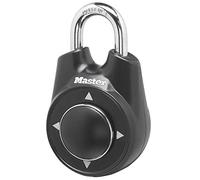 Master Lock Locker Lock 1500iD - Lucchetto a combinazione direzionale, 1 pezzo, colore: Nero