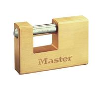 Master Lock Lucchetto A Cerniera Rettangolare In Ottone Massiccio 63Mm MLK606