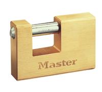 Master Lock Lucchetto A Cerniera Rettangolare In Ottone Massiccio 63Mm MLK606