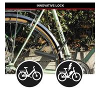 Master Lock Catena U 8170EURDPRO – con chiave e supporto, per bici elettriche, montagna e strada